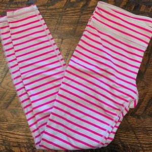 EUC Under Armour striped leggings